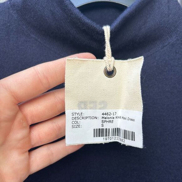 SER.O.YA MELONIE KNIT MAXI DRESS Sapphire Blue NWT - Picture 7 of 7